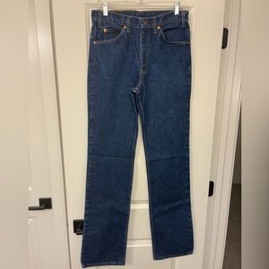 NWOT LEVI’S Vintage 90’s 517 Orange Tab Denim Blue Jeans Men’s Size 32x36